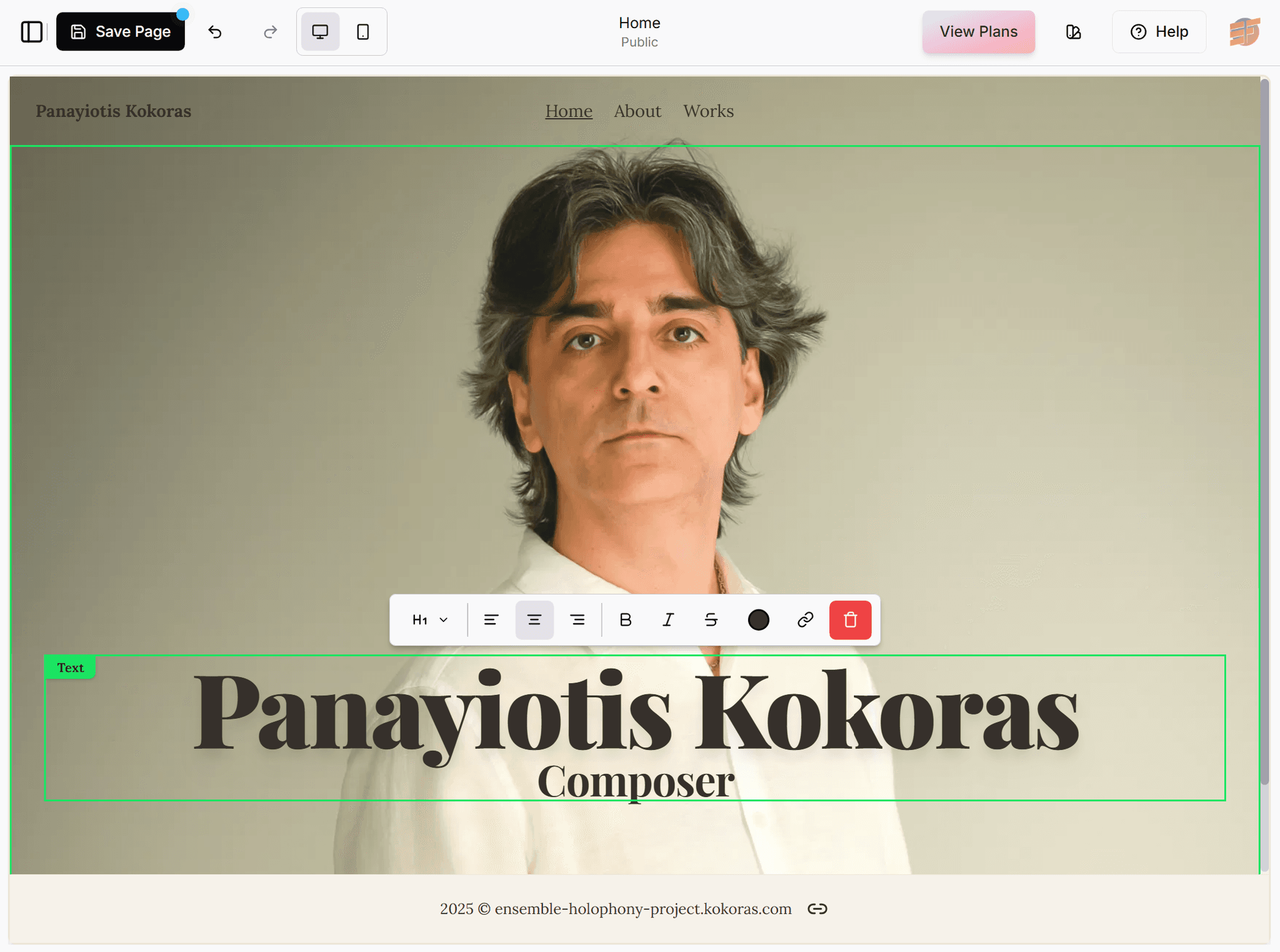 Kokoras Demo